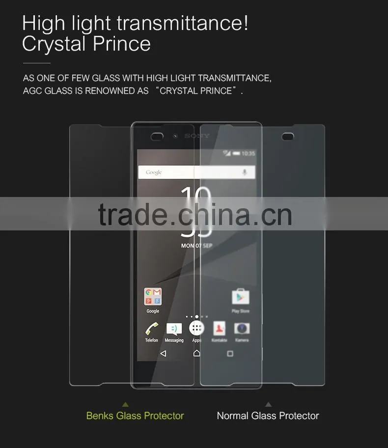 Benks Magic KR+ 0.2mm 9H Anti-Scratch ExplosionProof Crystal Temperedglass Screen Protector For Sony Xperia Z5