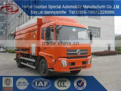 Dongfeng heavy self-cleaning suction truck new design vacuum Fecal suction truck sewage suction truck