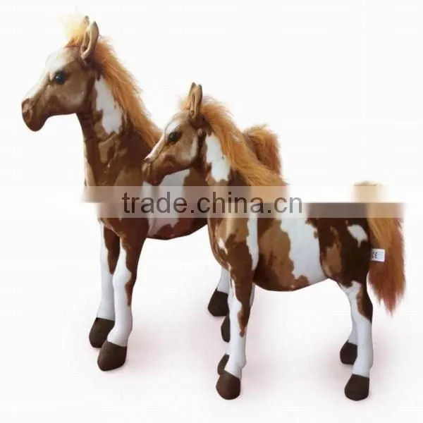 Stuffed horse plush toy