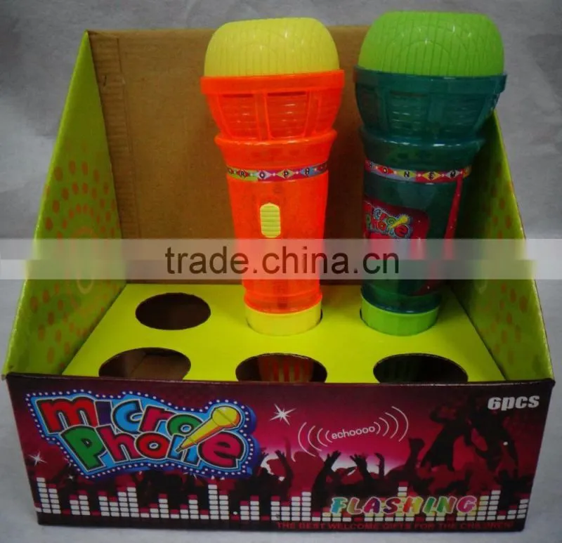 children toy & light up toy & flashing Micro phone