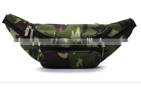 Hot sale military army camouflage detachable waist bag with multi-pockets