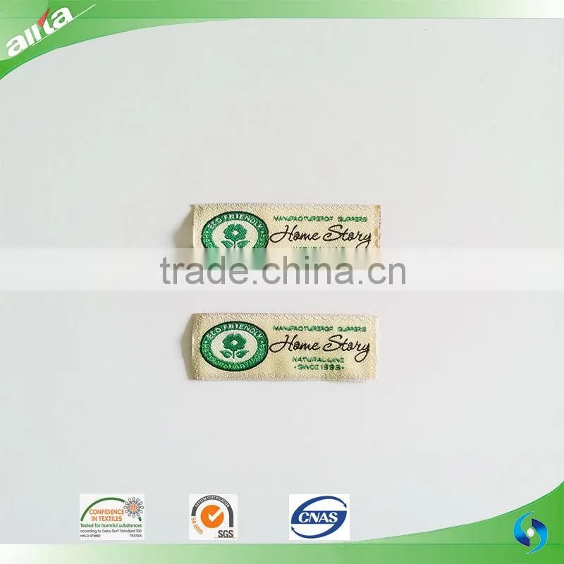 Customized label for shirts, woven clothing labels maker