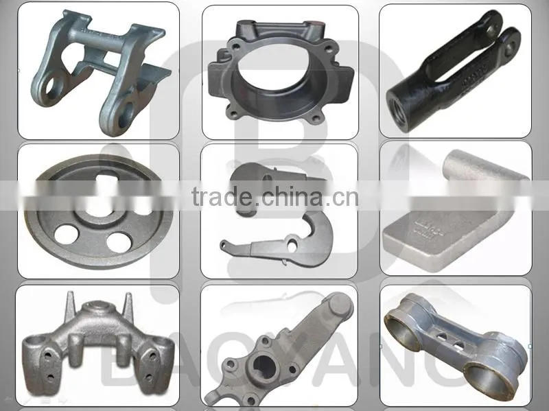 precision casting alloy steel material compressor part