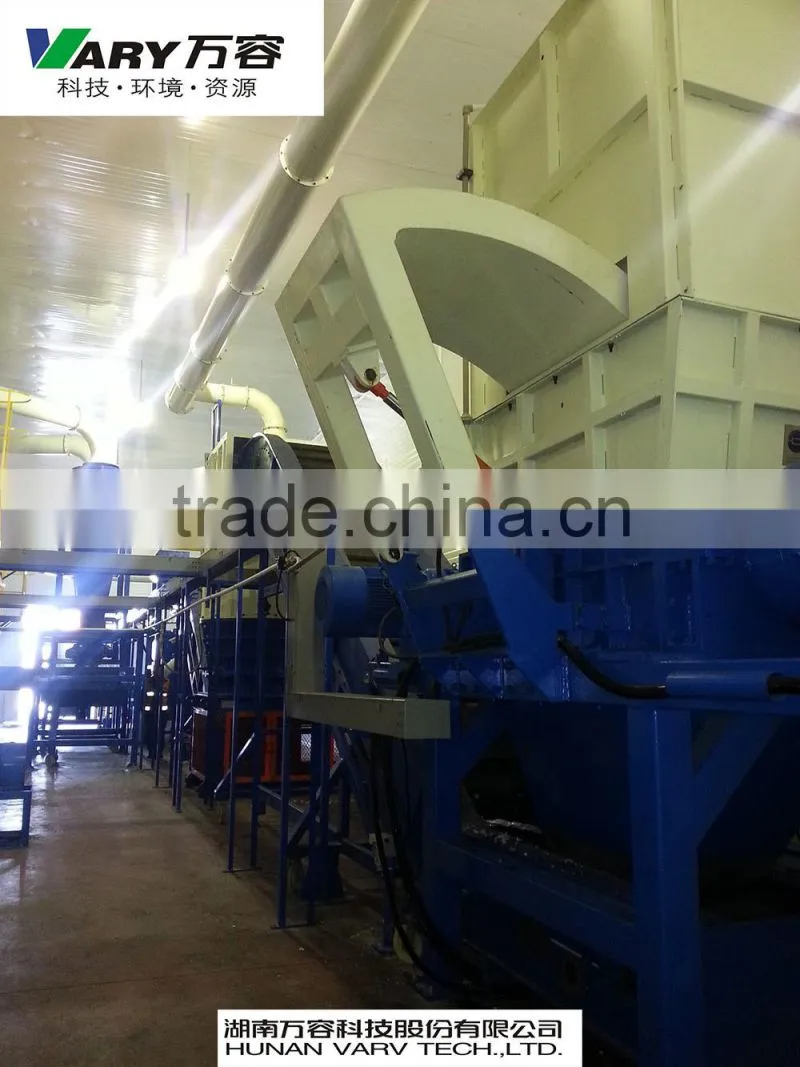 household appliance Scrap refrigerator/refrige recycling production line