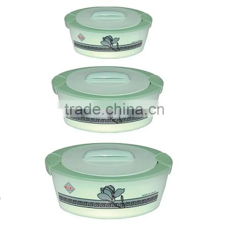 3868 stainless steel insulated plastic food container