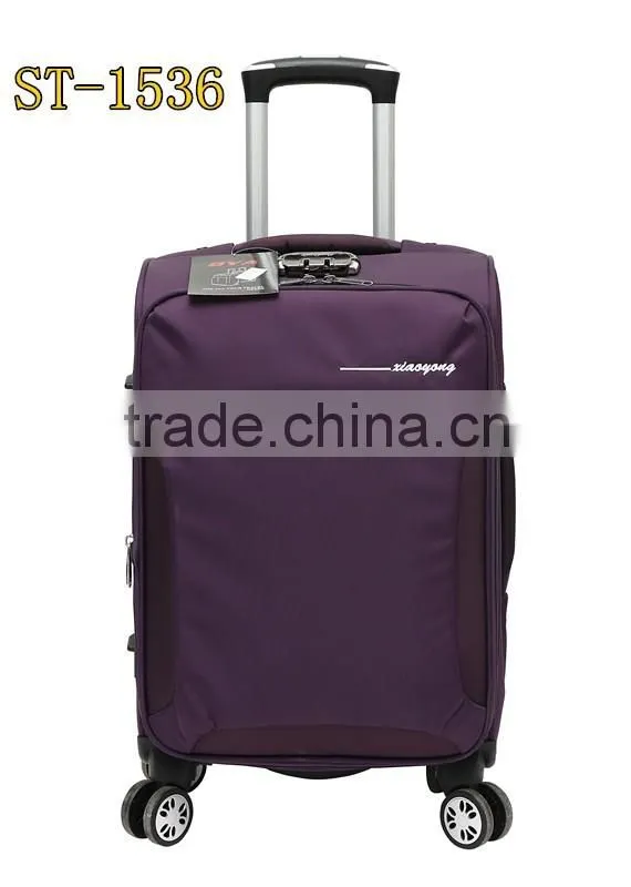 2016 hot sale trolley luggage , fashion luggage,nylon luggage set