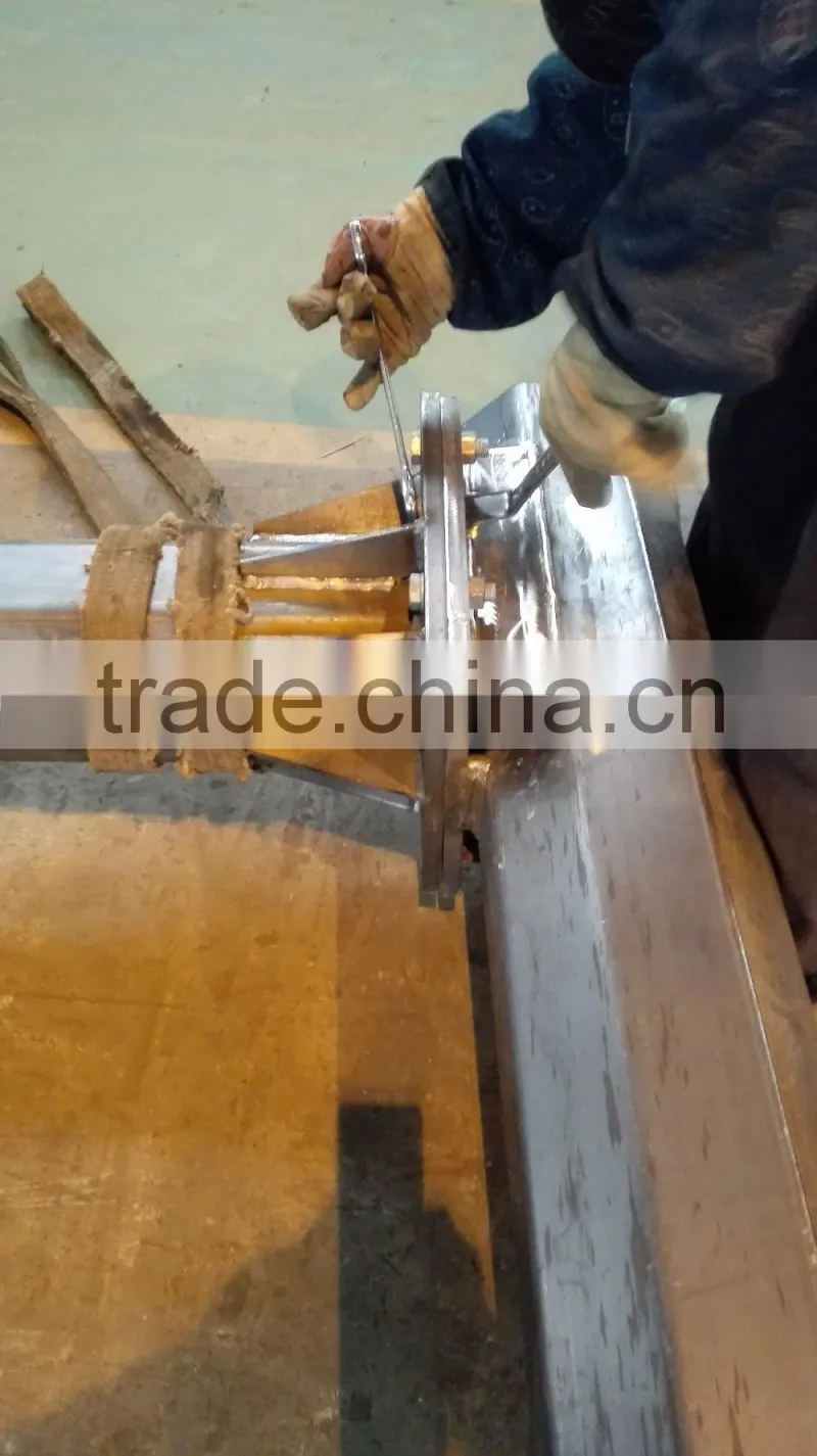 Road steel cctv pole mounting