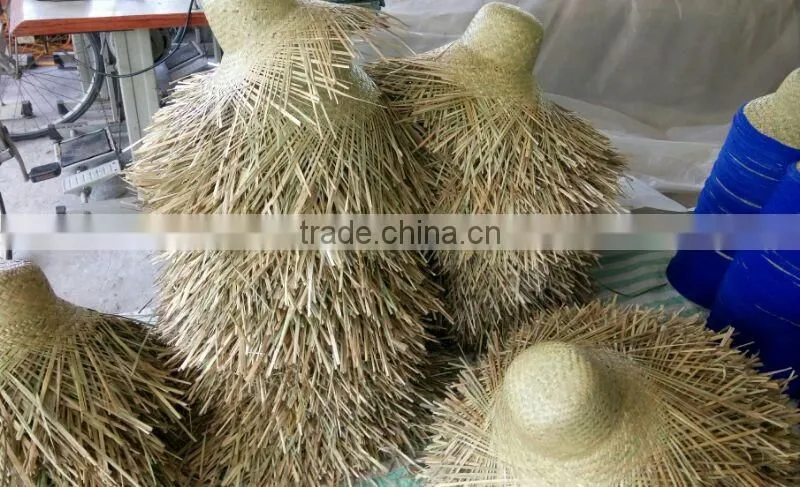 2016 Vietnam Promotional Palm Leaf Hat/ Cowboy Straw Hat for going beach