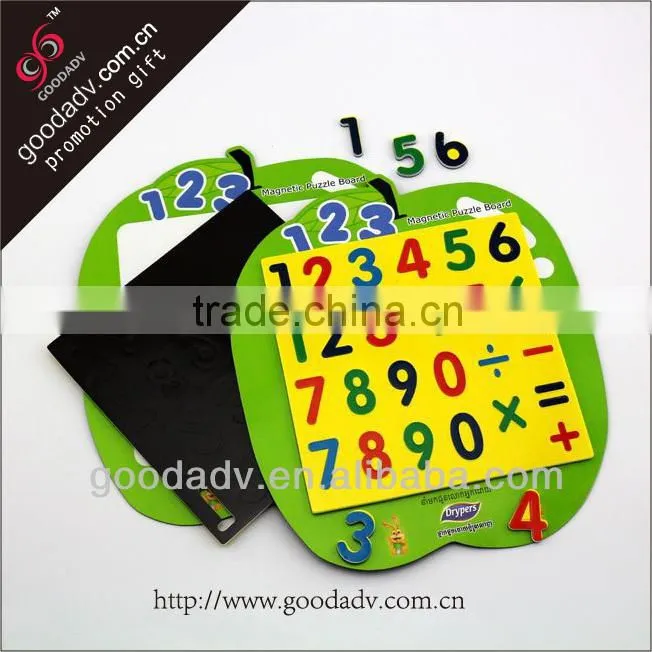 English Letters eva fridge magnet puzzle for children