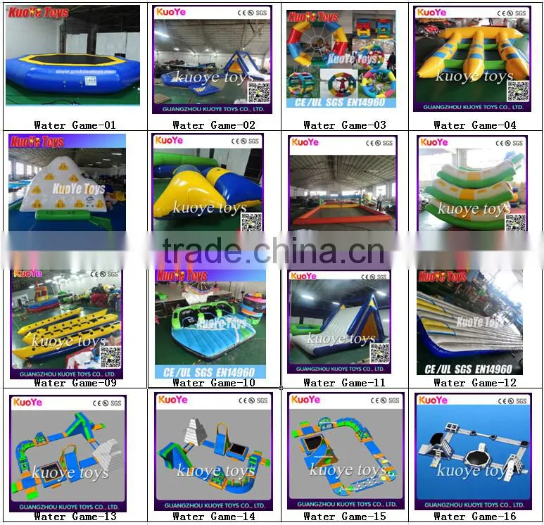 customize design inflatable amusement water park,Inflatable water toys&equipment, ride water amusement park sport
