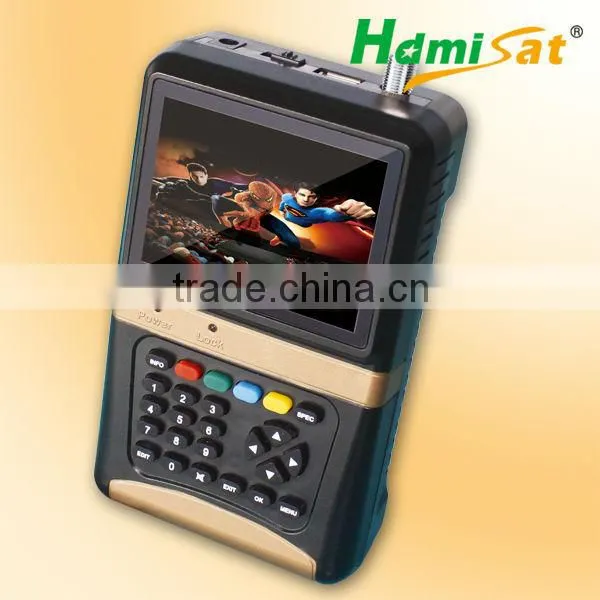 High speed Digital Satellite Finder and DVB-T dvbt Signal Finder SF-3000T, support USB upgraded