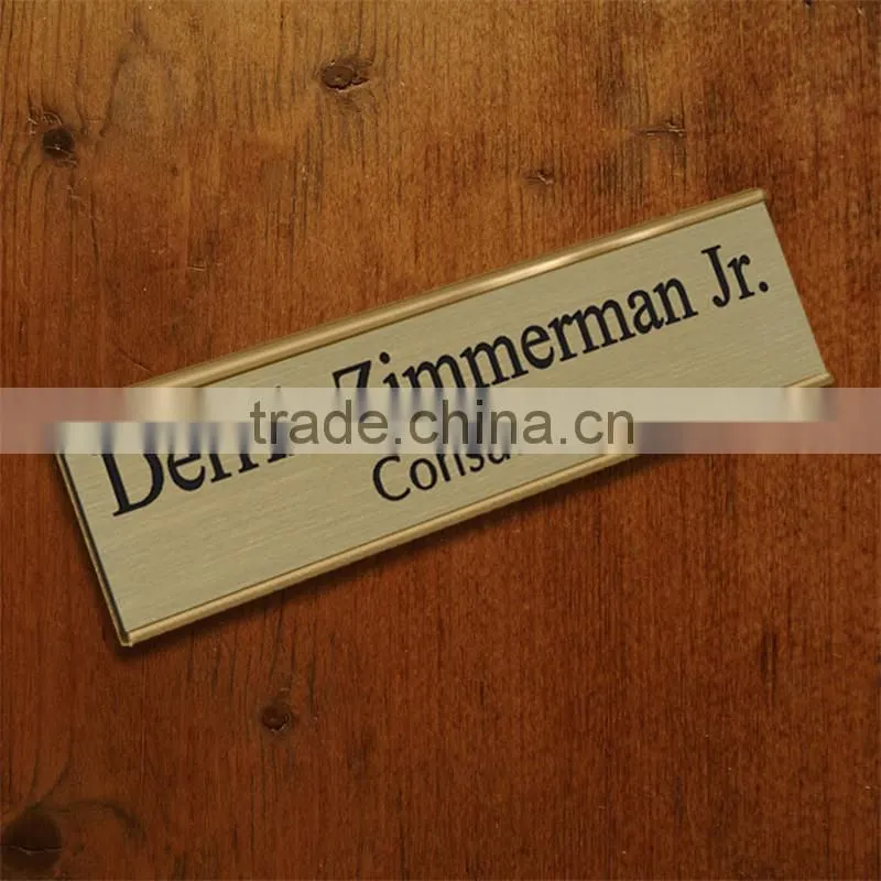 Custom metal tags for clothes label