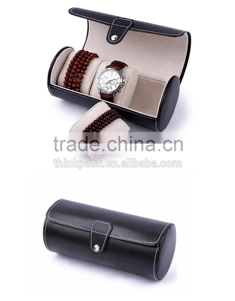 Hangzhou manufacture mens leather watch gift box