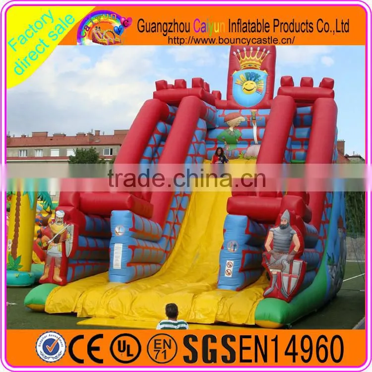 Newest design commercial outdoor giant cheap inflatable slide for kids adult party sale