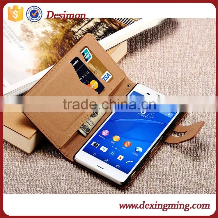 Squirrel pattern Soft Feel Classic Stand flip Leather case for Xiaomi 4c