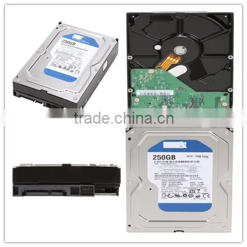 Factory Promotion HDD 250gb internal hd sata refurbished hard disk 250gb with price