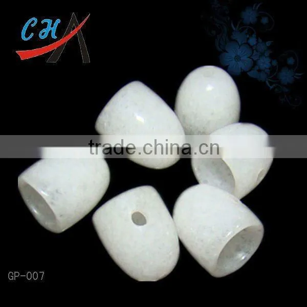 fashion wholesales grey agate for earplug