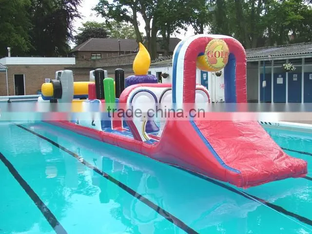 amazing themed inflatable water obstacle course games