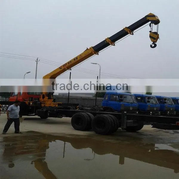 hot sale 10ton swing stick boom small lift crane for truck sale