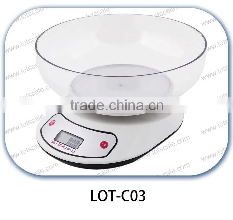 Food Scale (LOT-C03-red)