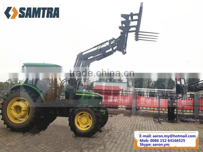 small tractor front end loader