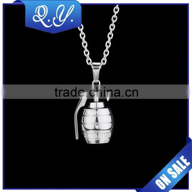 Simple stainless steel chain necklace pendant necklace jewelry