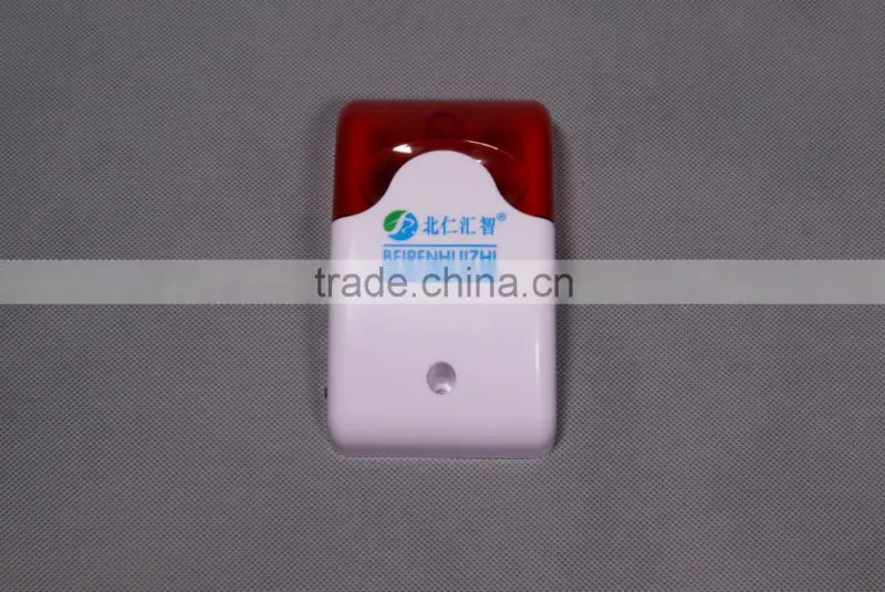 powerful strobe light alarm fire alarm siren with led flash light