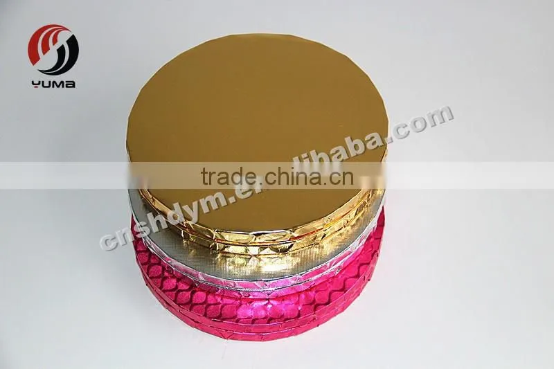 round coated corrugated cake drum