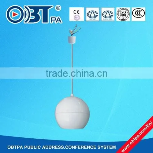 public address music system pendant speaker for indoor
