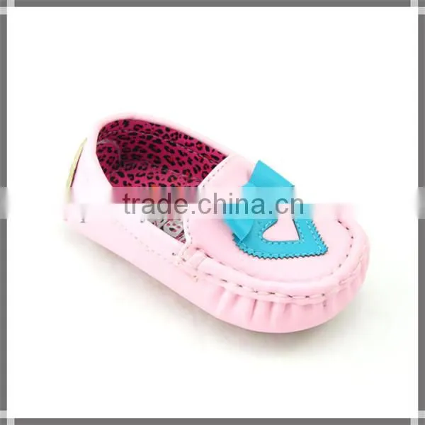 Hot selling new fashionable boat shoes for baby girl