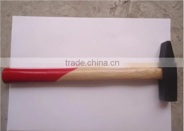 German Type Machinist Hammer with fully polished handle