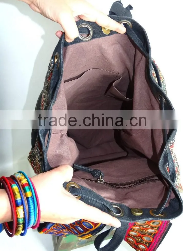 girls school backpack messanger bag vintage shoulder bag