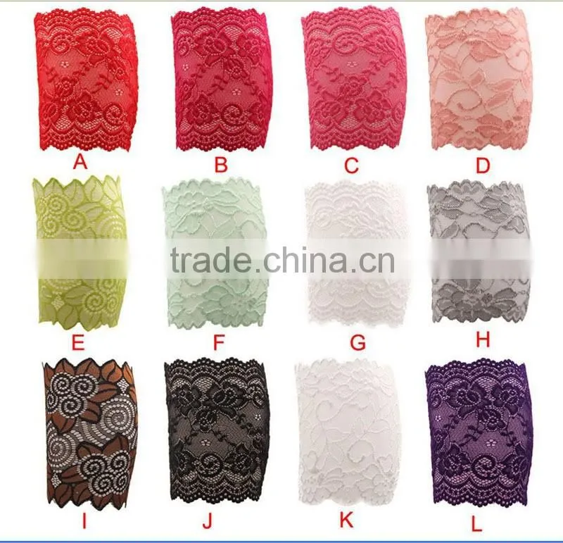 Women Girls Leg Warmers Elastic Lace Leg Warmers Hollow Design Lace Boot Socks Wholesale