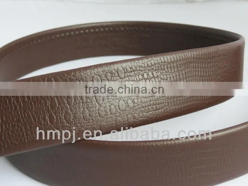 high quality genuine cowhide brown leather belts