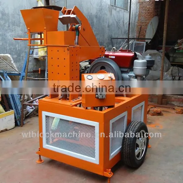 WT1-20 clay building block mesin manufacturer