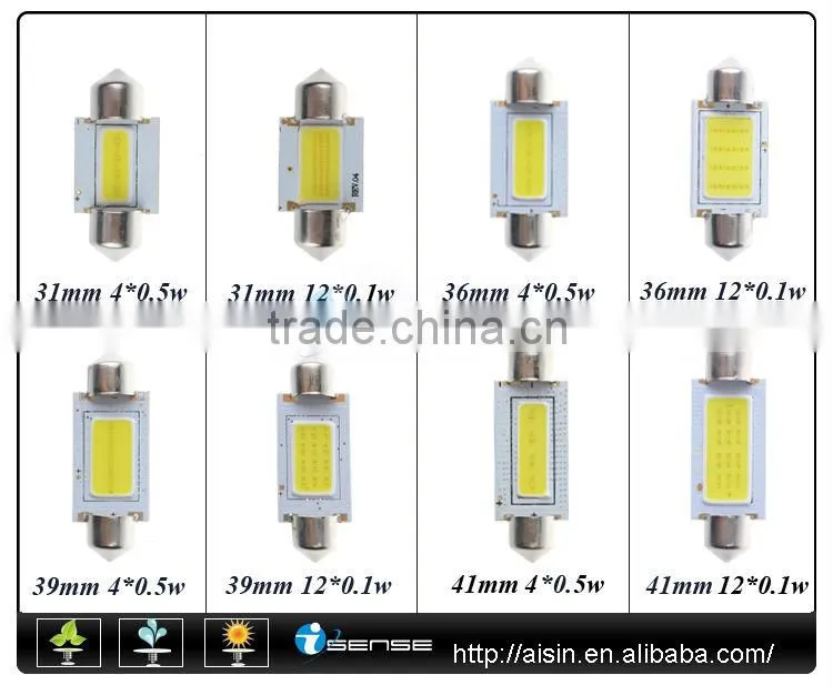 12v festoon led bulb replace DE3175 DE3022 DE3021 6430 6428