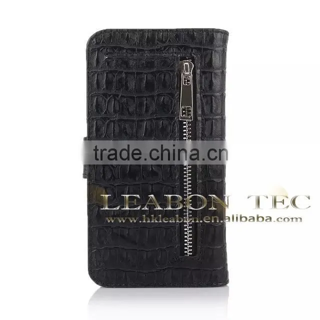 New Design Factory Supplier 2 in 1 Detachable Wallet Leather Case for Samsung S6, Back Case Cover, Mobile Phone Case