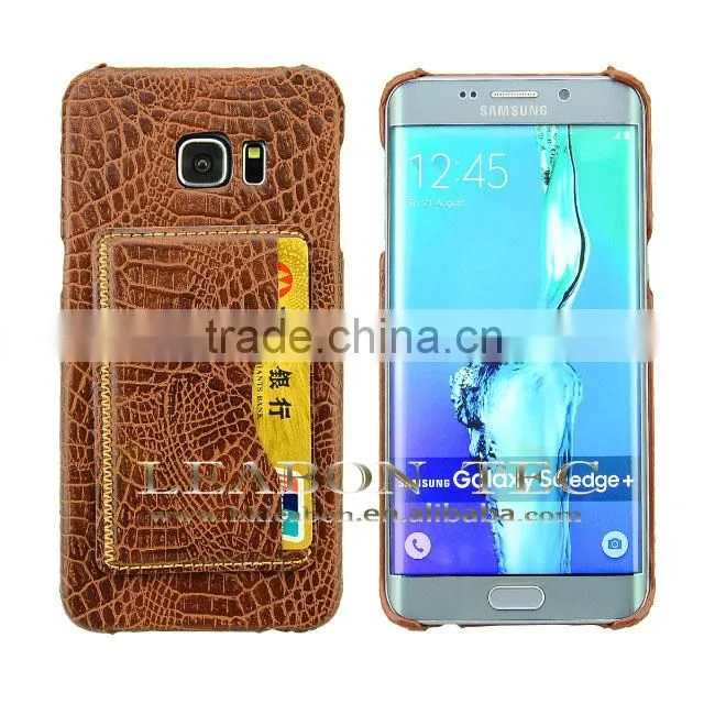 customized case, protector cover case for samsung galaxy s6 edge phone case crocodile