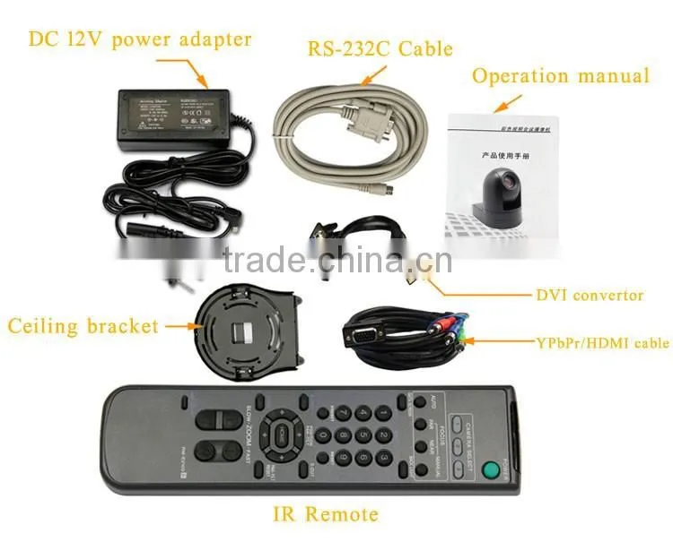 ptz videoconference camera track system videoconference system