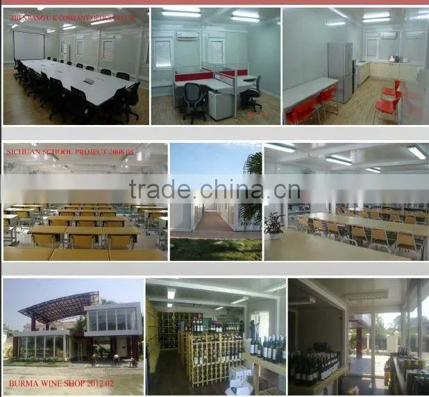 ISO LPCB ABS certification prefab steel house