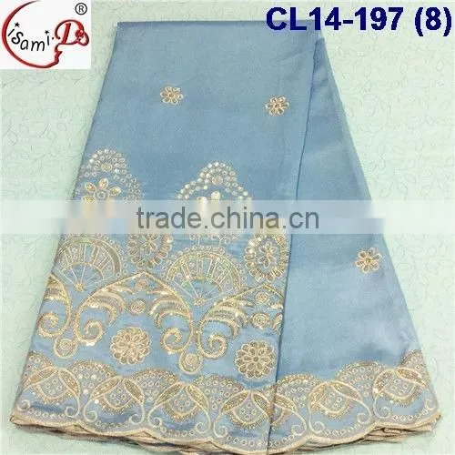 CL14-197 New design high quality george lace fabric,high end george lace fabric