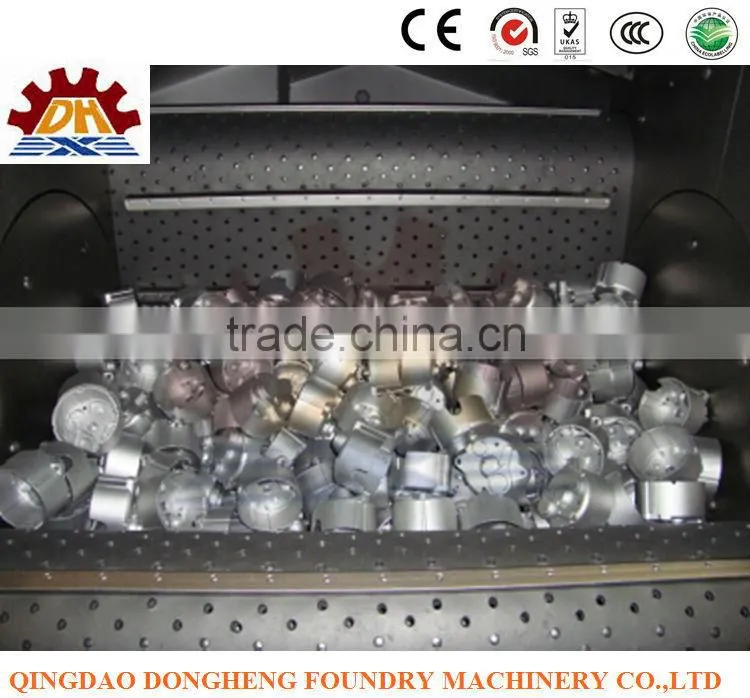 aluminum alloy industrial die casting car wheel hub/customized car wheel /gravity casting Tumblast Type Shot Blasting Machine