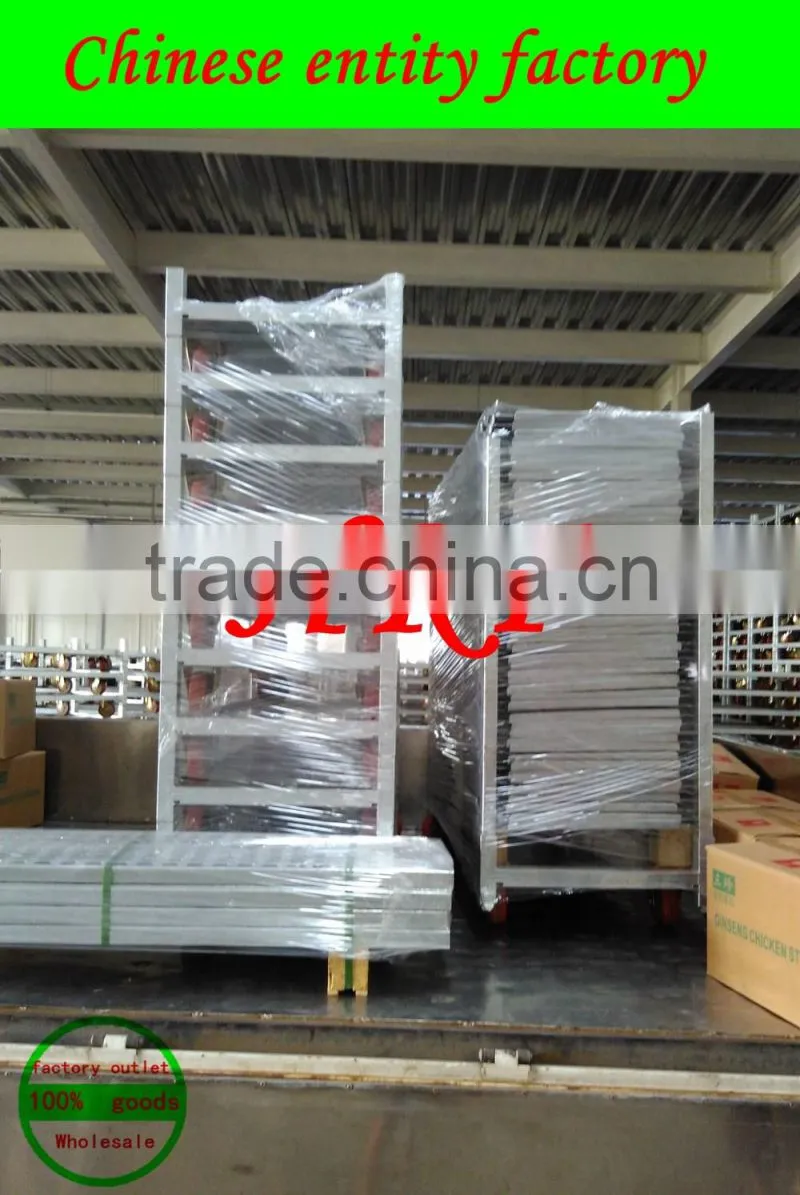 Hot Sales Display Netherlands Danish Flower Trolley lowers transporter four-wheel flower carts for sale