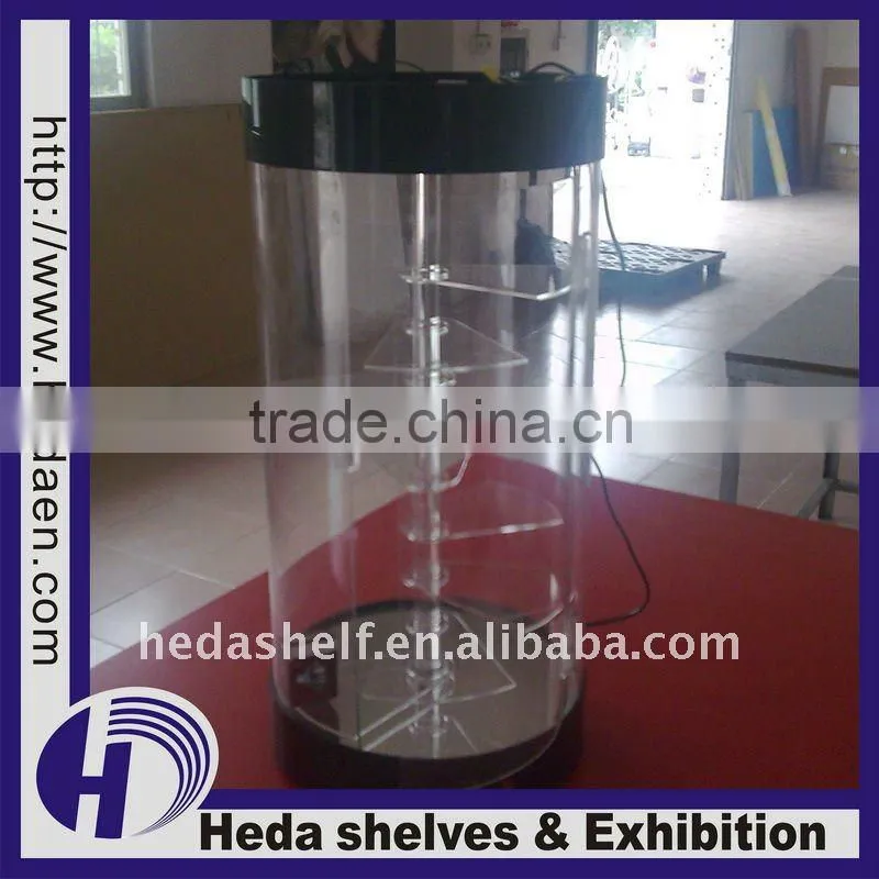 Acrylic Electric Rotating Display Stand