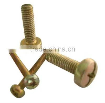 Big Head Full Threaded Phillips Pan Head Machine Screw