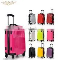2015 new design trolley pc abs luggage