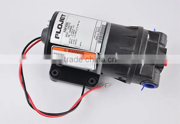 Vibratory compactor Flojet triple diaphragm pump