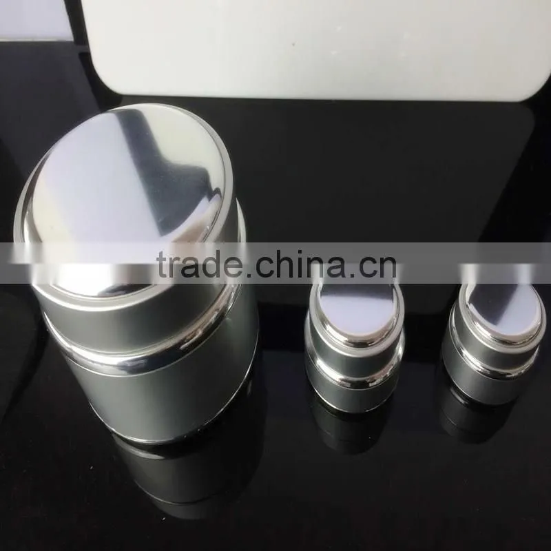 aluminum cosmetic bottles and jars with high quality wholesale