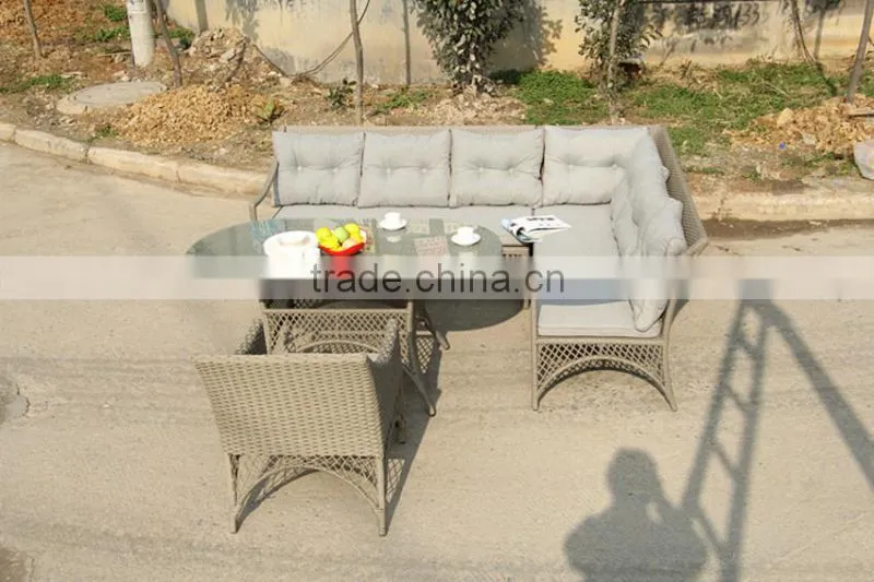 ALUMINIUM GARDEN PLASTIC OVAL MODERN TABLE