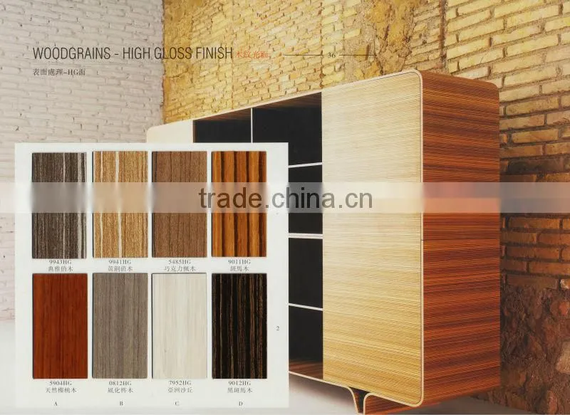 Remica Decorative high pressure laminates high gloss finish